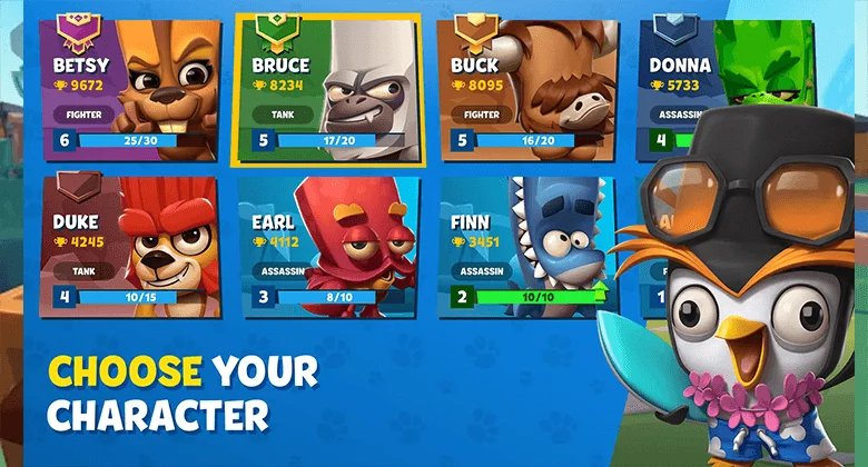 choose your character apk